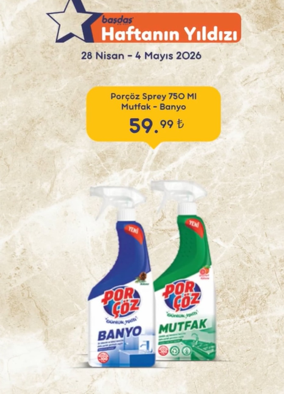 Porçöz Sprey 750Ml Mutfak - Banyo