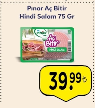 Pinar Aç Bitir Hindi Salam 75 Gr