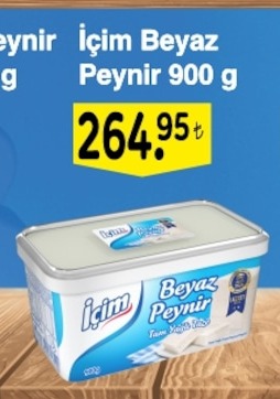 İçim Beyaz Peynir 900 G