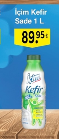 İçim Kefir Sade 1 L
