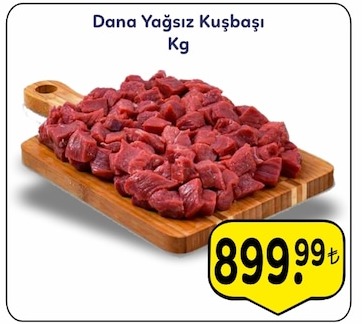 Dana Yağsız Kuşbaşı Kg