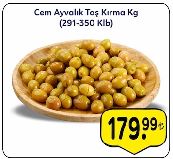 Cem Ayvalık Taş Kırma Kg (291-350 Klb)