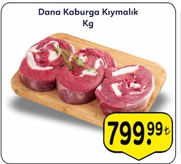 Dana Kaburga Kıyımalık Kg