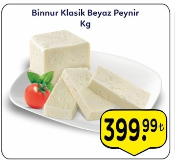 Binnur Klasik Beyaz Peynir Kg