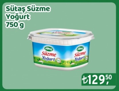 Sütaş Süzme Yoğurt 750G