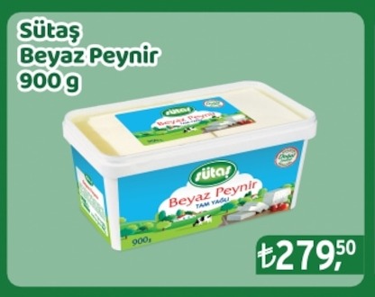 Sütaş Beyaz Peynir 900G