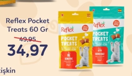 Reflex Pocket Treats 60 Gr