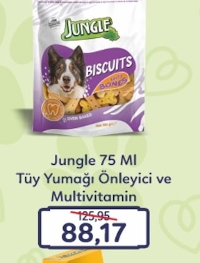 Jungle Junior Lower Mix Köpek Bisküvisi 150 Gr
