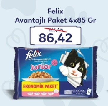 Felix Avantajlı Paket 4X85 Gr