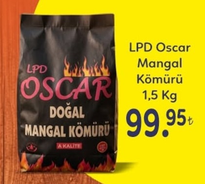 Lpd Oscar Mangal Kömürü 1,5 Kg