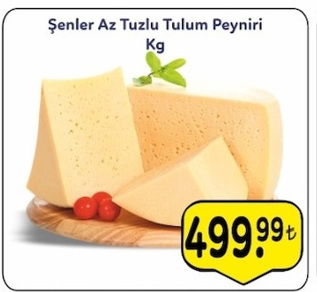 Şenler Az Tuzlu Tulum Peyniri Kg