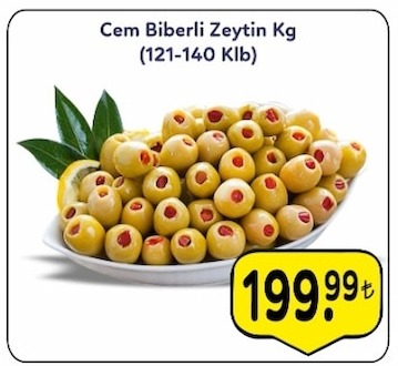 Cem Biberli Zeytin Kg