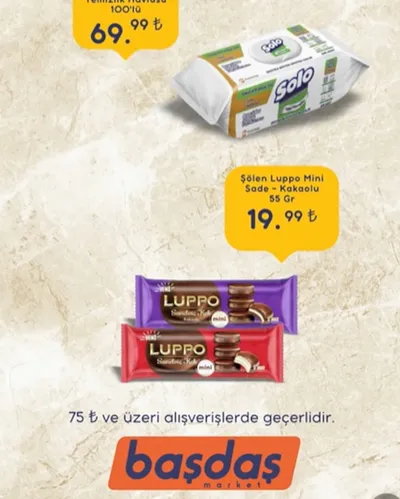 Şölen Luppo Mini Sade - Kakaolu 55 Gr