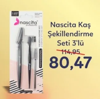 Nascita Kaş Şekillendirme Seti 3'Lü