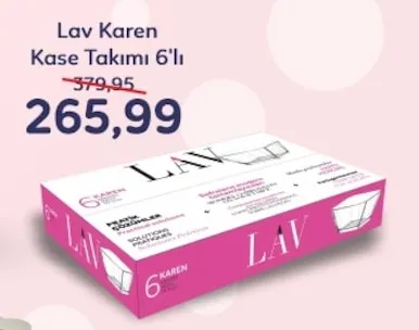 Lav Karen Kase Takımı 6'Lı