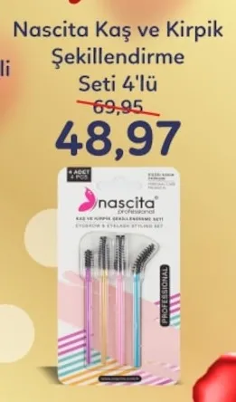 Nascita Kaş Ve Kirpik Şekillendirme Seti 4'Lü