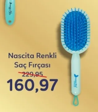 Nascita Renkli Saç Fırçası