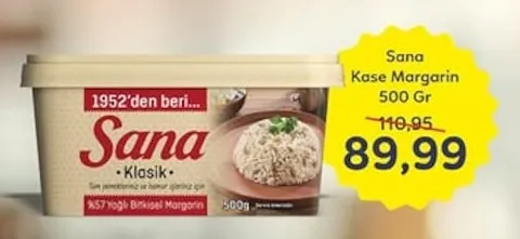 Sana Kase Margarin 500 Gr