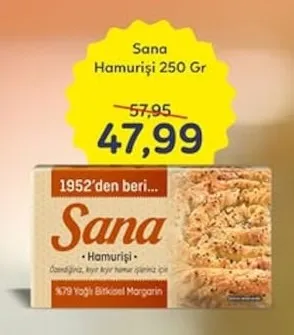 Sana Hamurişi 250 Gr