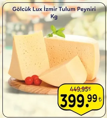 Gölcük Lux İzmir Tulum Peyniri Kg