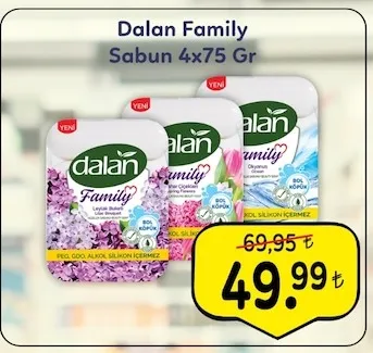 Dalan Family Sabun 4X75 Gr
