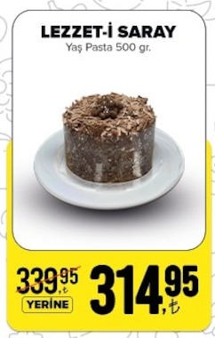 Lezzet-I Saray Yaş Pasta 500 Gr.