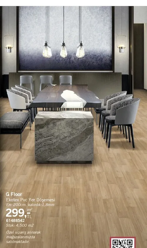 G Floor Ekotex Pvc Yer Döşemesi