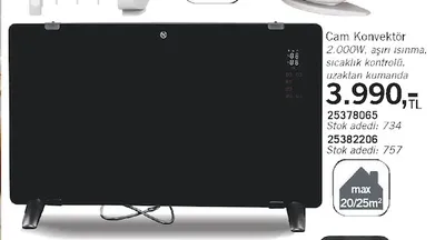 Cam Konvektör