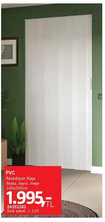 Pvc Akordiyon Kapı