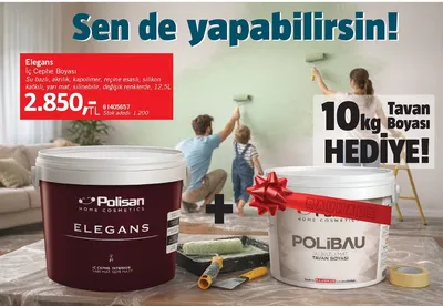Polisan Elegans İç Cephe Boyası 12,5L
