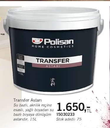 Polisan Transfer Astarı 15L