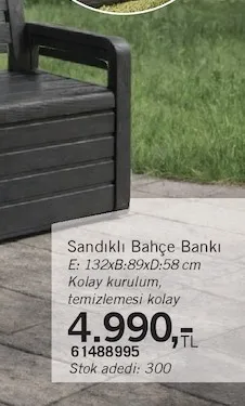 Sandıklı Bahçe Bankı