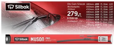 Silbak Oto Cam Silecek