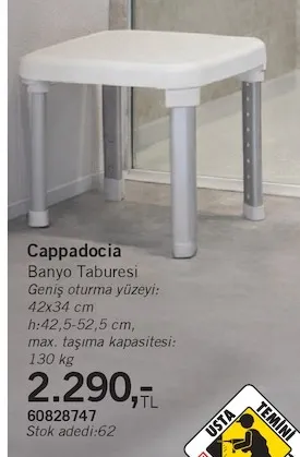 Cappadocia Banyo Taburesi