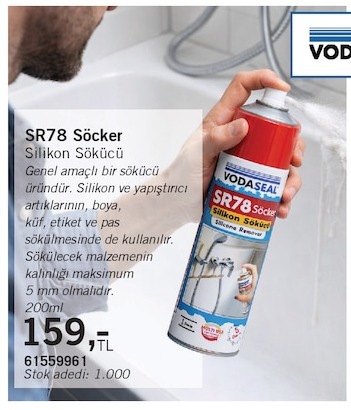 Sr78 Söcker Silikon Sökücü 200Ml
