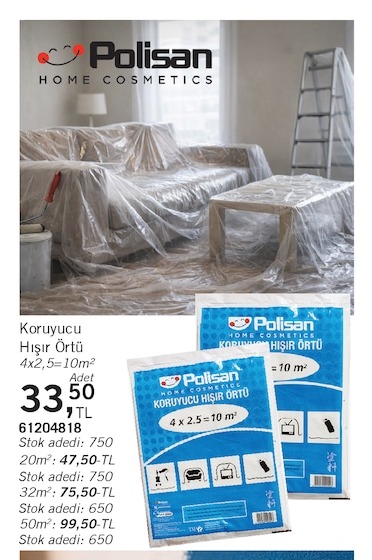 Koruyucu Hışır Örtü 4X2,5=10M² Adet