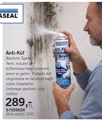 Vodaseal Anti Küf Yalıtım Spreyi 500Ml