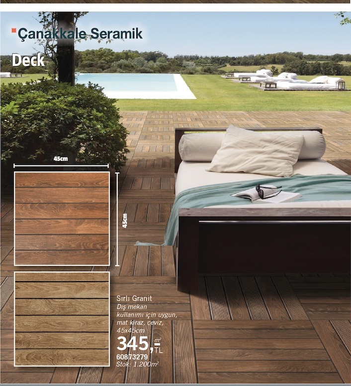 Çanakkale Seramik Deck