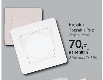 Kapaklı Topraklı Priz