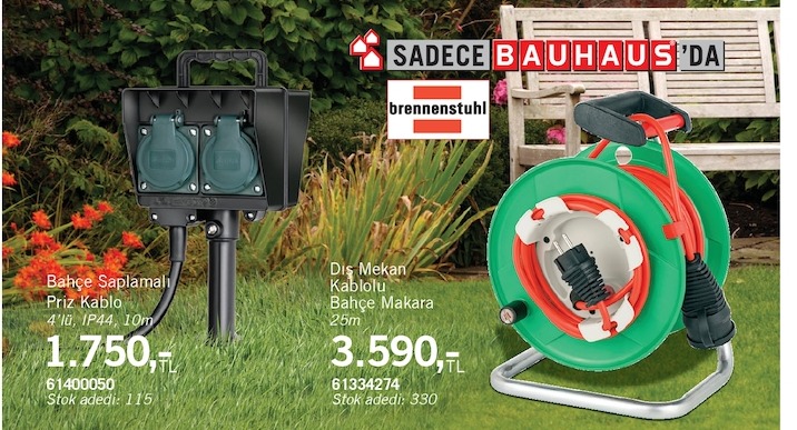 Bahçe Saplamalı Priz Kablo