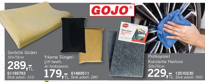 Gojo Profesyonel Kurulama Havlusu 50X70Cm