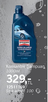 Arezons Süper Şampuan Concentrato 1000Ml