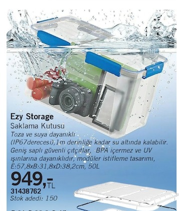 Ezy Storage Saklama Kutusu