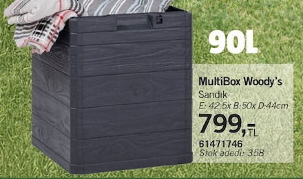 Multibox Woody'S Sandık