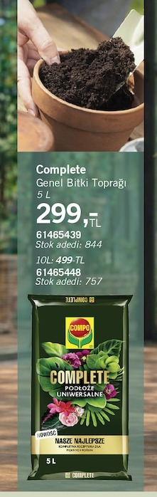 Complete Genel Bitki Toprağı 5 L