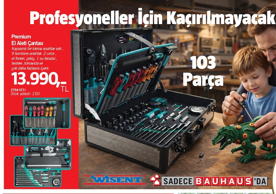 Premium El Aleti Çantası 103 Parça