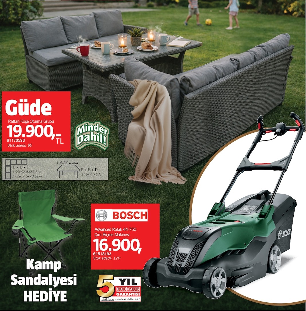 Gude Rattan Köşe Oturma Grubu