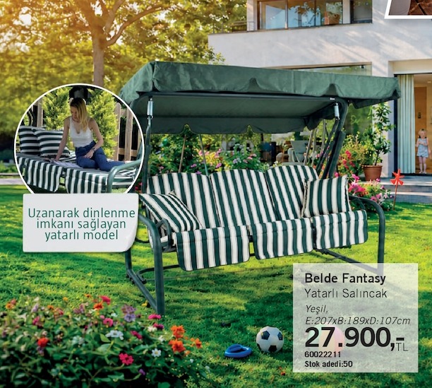 Belde Fantasy Yatarsal Salıncak