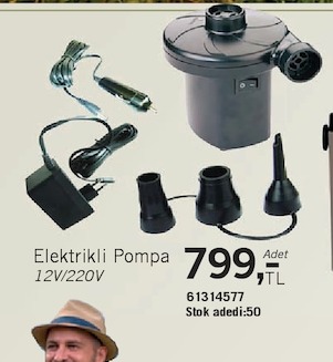 Elektrikli Pompa 12V/220V