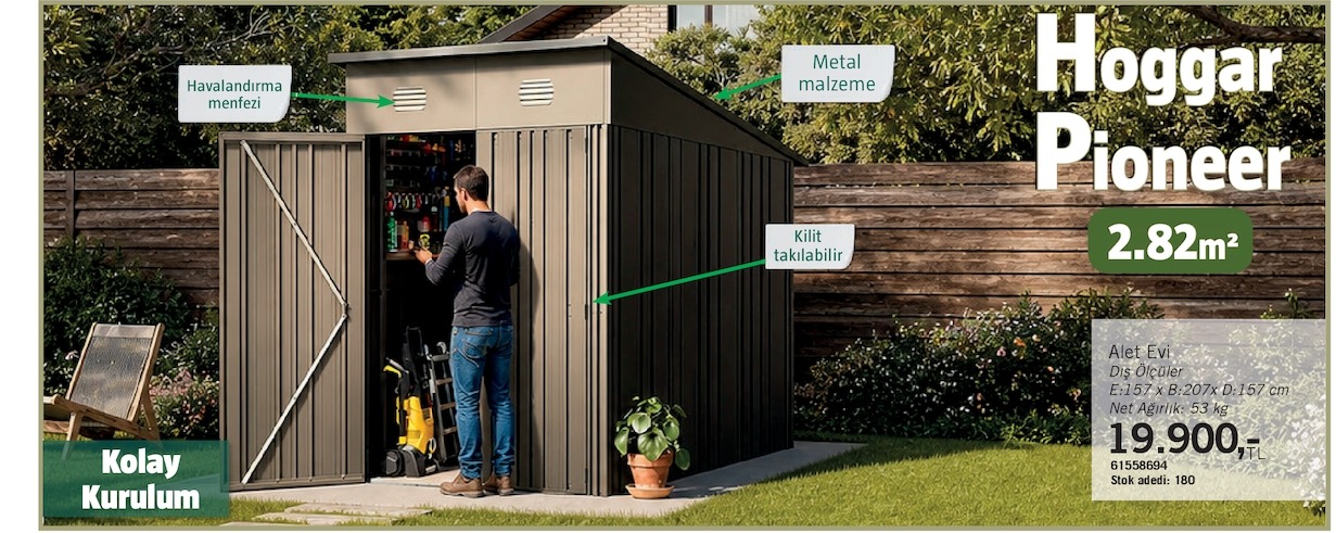 Hoggar Pioneer Alet Evi 2.82M²